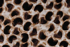 Viscose-satijn-stof-panter-hartjesprint-y761