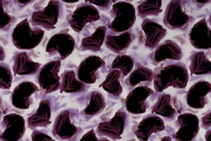 Viscose-satijn-stof-panter-hartjesprint-y762
