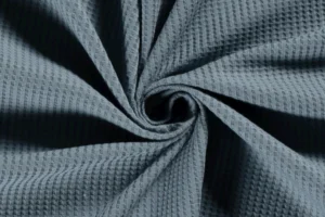 Fijne-wafel-jersey-stof-oud-blauw-y964