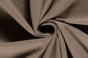 Fijne-wafel-jersey-stof-taupe-y962