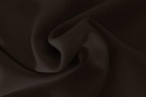 Gabardine-stof-donkerbruin-knc100