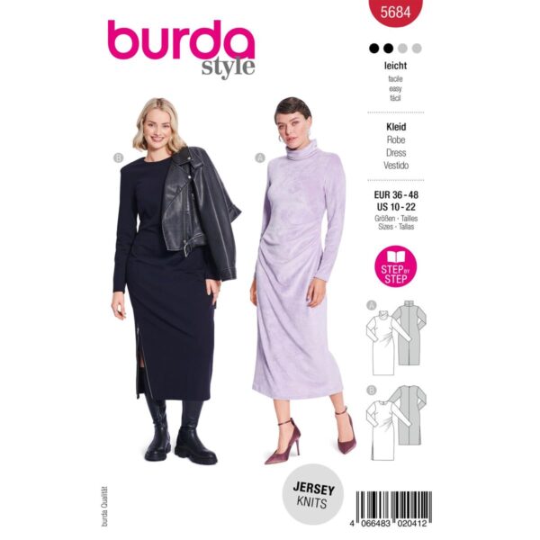 burda-style-patroon-jurken-5684