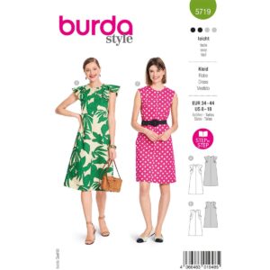 Burda-style-naaipatroon-jurk