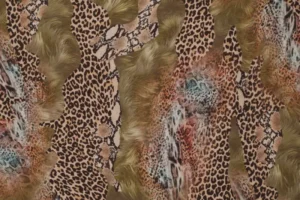 Viscose-mousseline-stof-panter-en-slangenprint-y1041