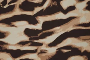 Viscose-mousseline-stof-panterprint-y1043