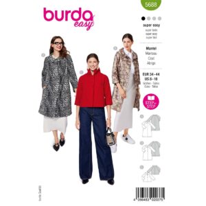 5688 Burda style naai patroon