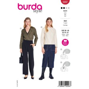 5697 Burda style naaipatroon shirt