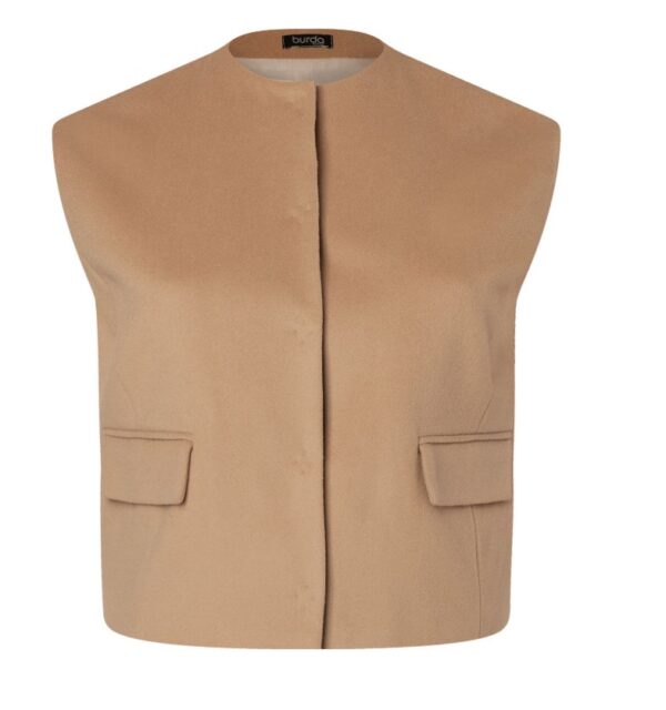 5698 Burda naaipatroon Gilet jas vest