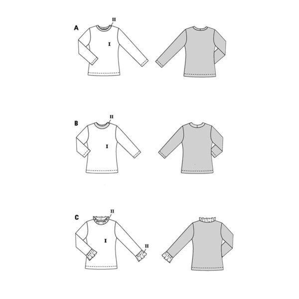 Burda Style, Naaipatroon Shirt's 5705 - Afbeelding 9