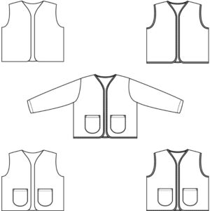 Bel etoile naaipatroon junna gilet en vest