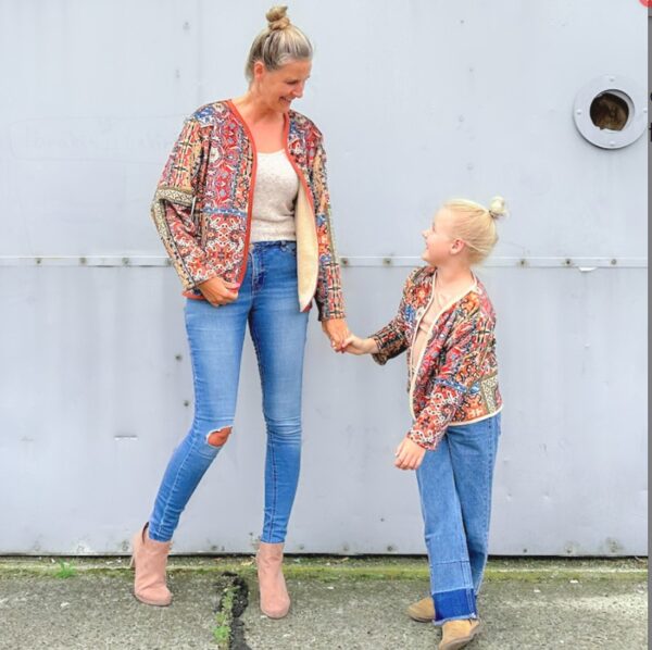 Bel etoile patroon - Junna gilet voor dames en tieners - Afbeelding 6