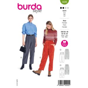 Burda style naaipatroon broeken 5699