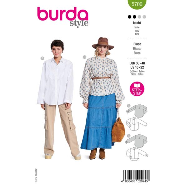 Burda-style-naaipatroon-blouses-5700