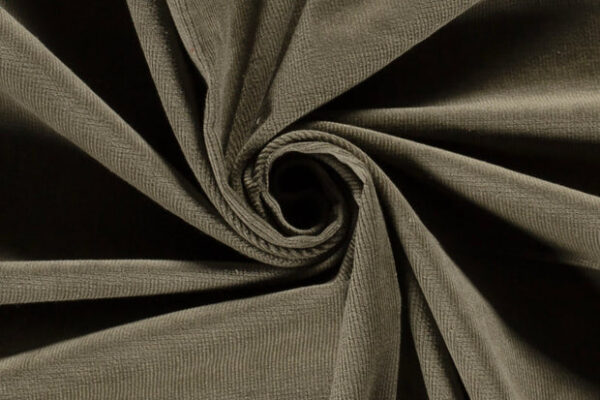Fijne-rib-stretch-stof-olijf-groen-FSRN027