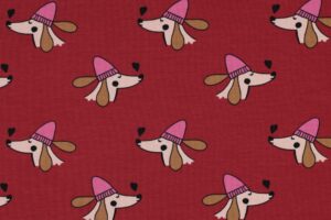 French-terry-stof-hondjes-met-muts-P039