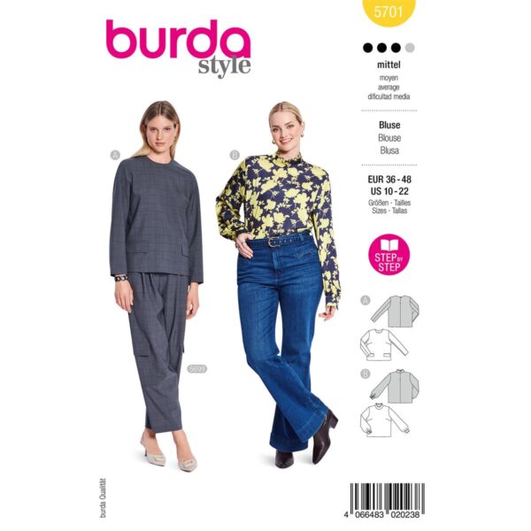 burda-style-naaipatroon-blouses-5701