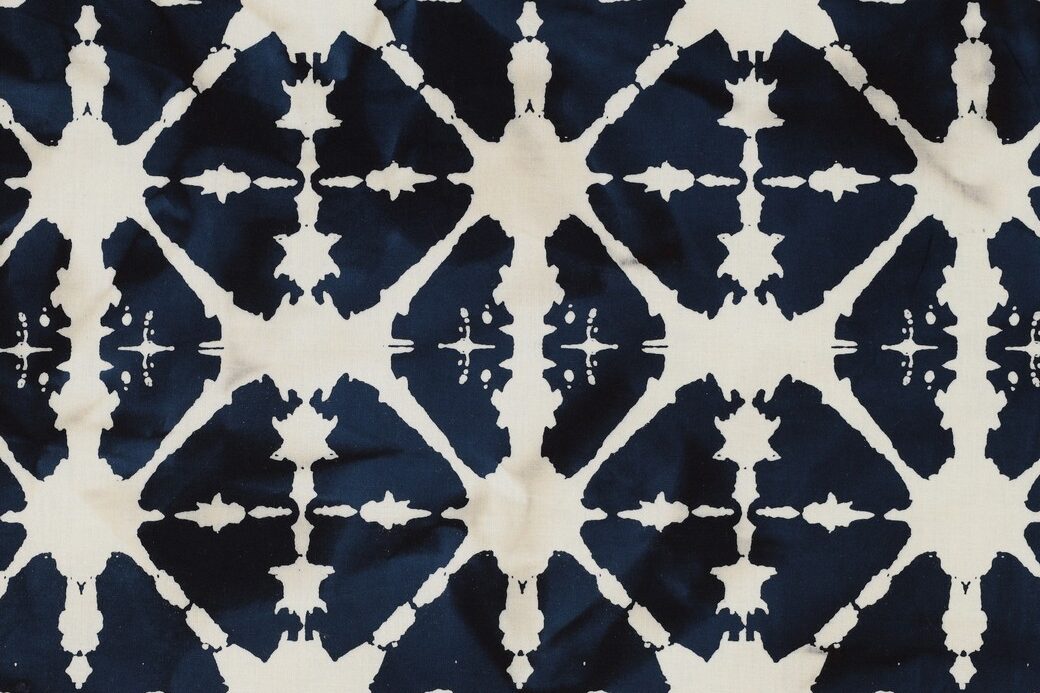 Batik-katoen-stof-grafische-blokruit-print-P174