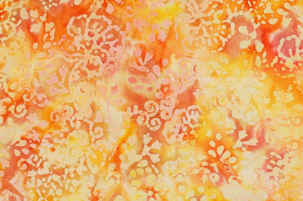 Batik-stof-grafische-bladprint-P181