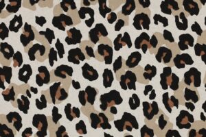 Canvas-linnen-stof-panterprint-P149