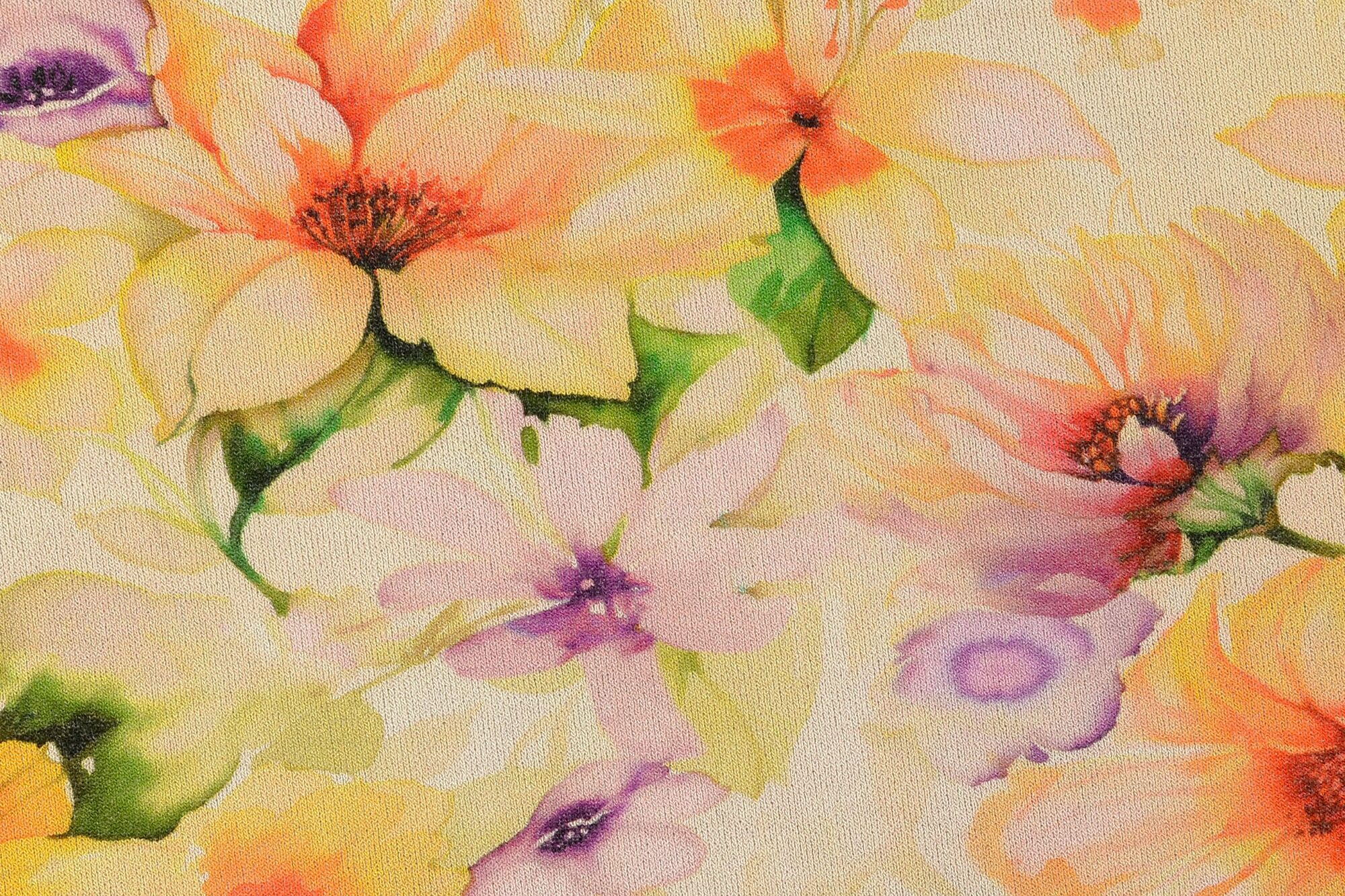 Fijne-breisel-stof-digitale-bloemenprint-P277