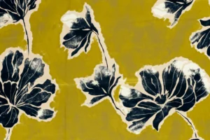 Satijn-de-luxe-stof-groot-bloembladprint-P333