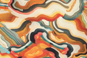 Tricot-katoen-stof-abstracte-golvenprint-P241