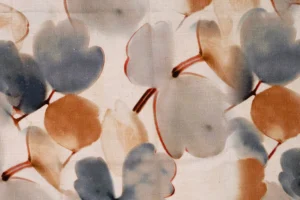 Linnen-viscose-stof-digitale-bladerenprint-p396