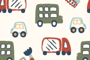 Poplin-katoen-stof-voertuigenprint-P447