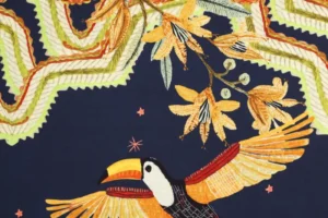 Viscose-twill-stof-randstof-doorlopende-paneel-P437