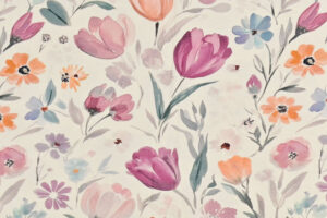 Bamboe-tricot-stof-tulpenprint-P548