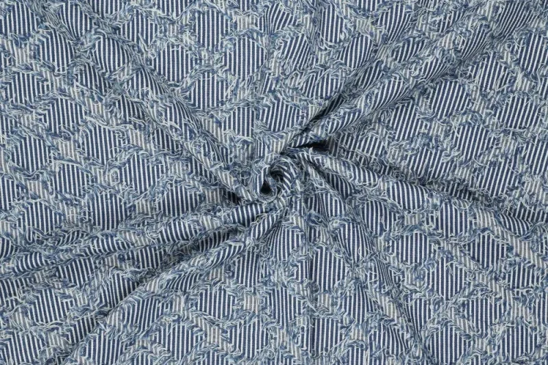 Denim-ruffle-jeans-stof-schuine-ruit-streep-motief-p598-2