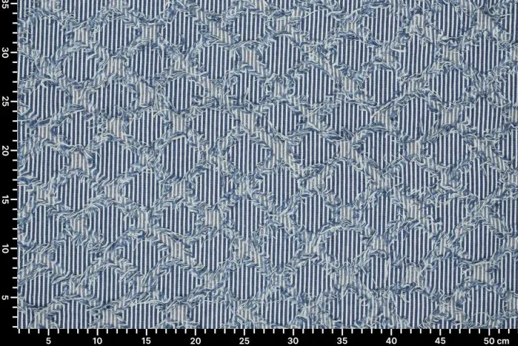 Denim-ruffle-jeans-stof-schuine-ruit-streep-motief-p598-3