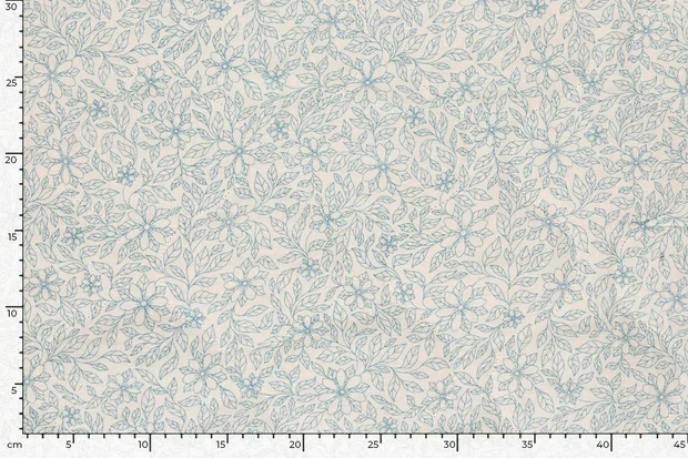Gestepte-katoen-stof-dubbelzijdig-bloemenprint-p579-3