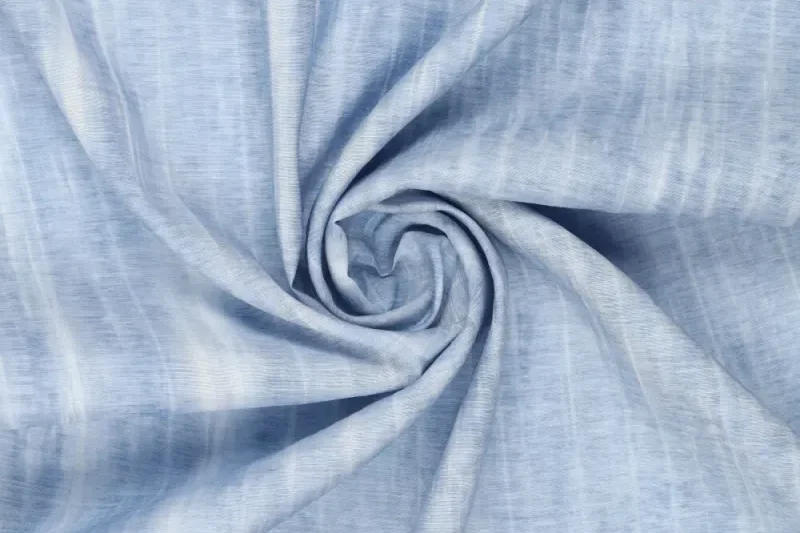 Indigo-chiffon-stof-P596