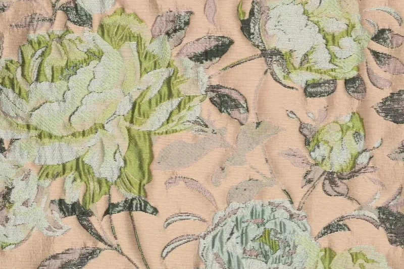 Jacquard-stof-bloemenprint-p592