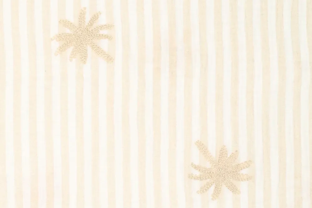 Mousseline-vintage-stof-palm-embroidery-P591