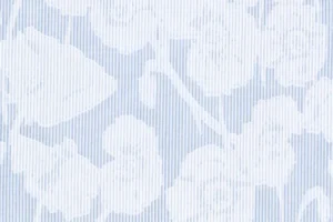 Soepel-vallende-katoen-jacquard-stof-streep-met-bloemen-p604