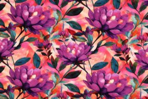 Tricot-viscose-stof-digitale-bloemenprint-P512