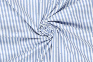 Poplin-katoen-stretch-stof-streep-met-strass-glitter-P676