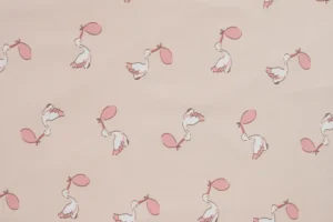 Tricot-katoen-stof-ooievarenprint-p644