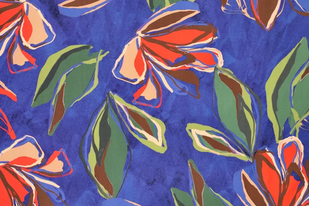 Twill-stretch-stof-bloemenprint-P751