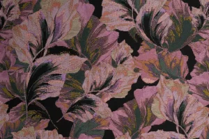 Jacquard-stof-bladprint-P820