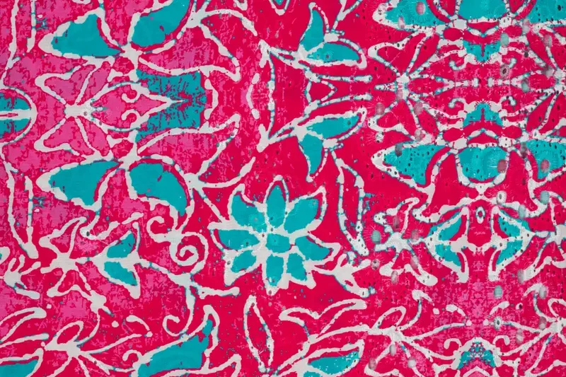 Poplin-katoen-stof-abstracte-bloemenprint-P800