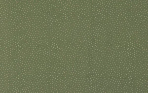Poplin Katoen Stof, Stippen Print, Mint/offwhite. P877-1