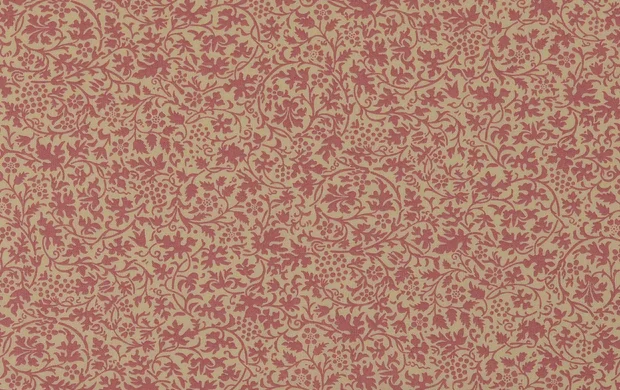 Poplin Katoen Stof, Bladeren Print, Oud Roze/offwhite. P885-1