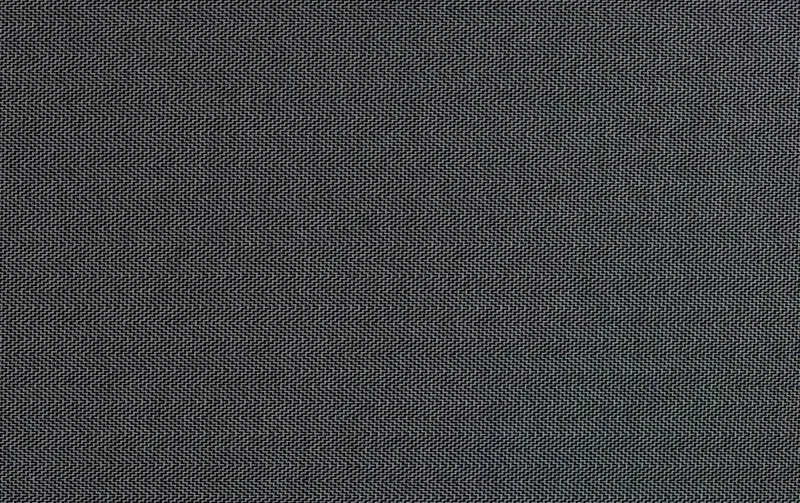 Punta Jacquard Visgraad Stof, Donker Grijs/Zwart, P947-1