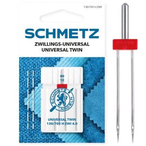 Schmetz Naaimachine Naalden, Universeel, Tweelingnaald 4.0/80
