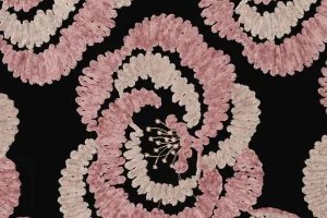 Chenille-embroidery-stof-geborduurde-bloemen-p1080