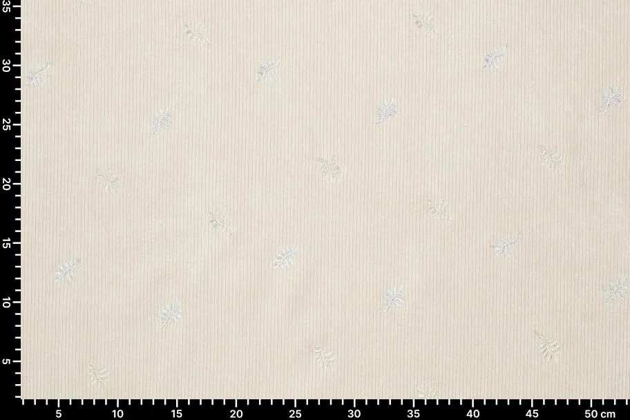 Rib-corduroy-embroidery-stof-geborduurde-blaadjes-p1065-3