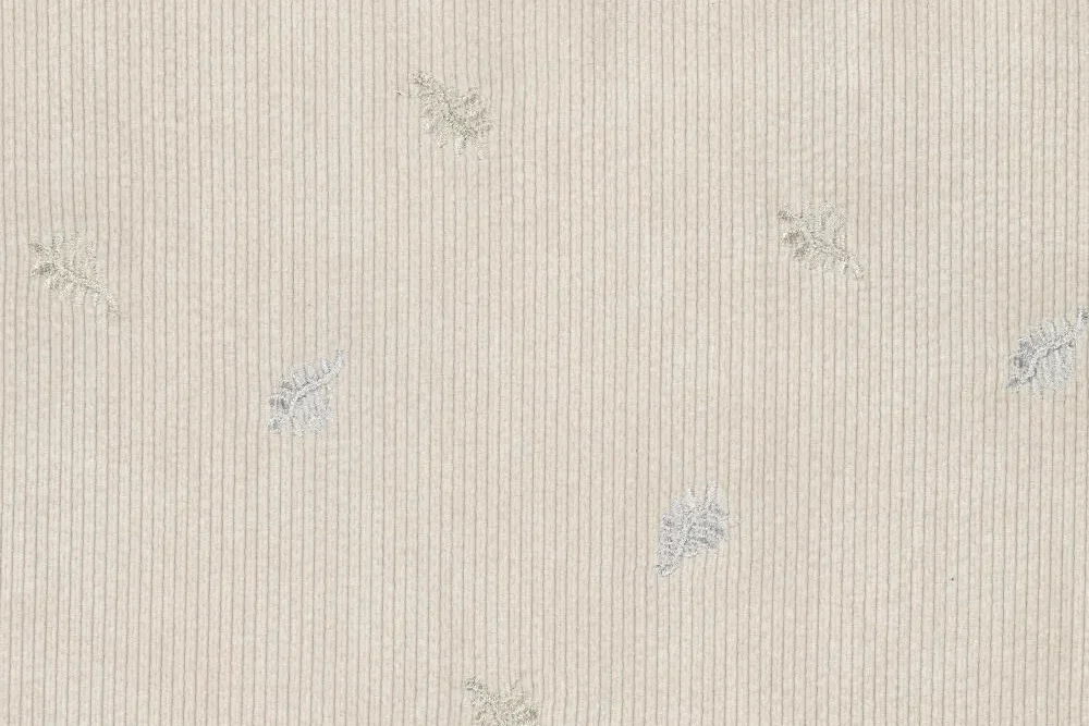 Rib-corduroy-embroidery-stof-geborduurde-blaadjes-p1065
